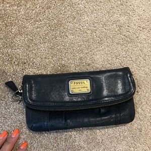 Vintage Fossil wristlet